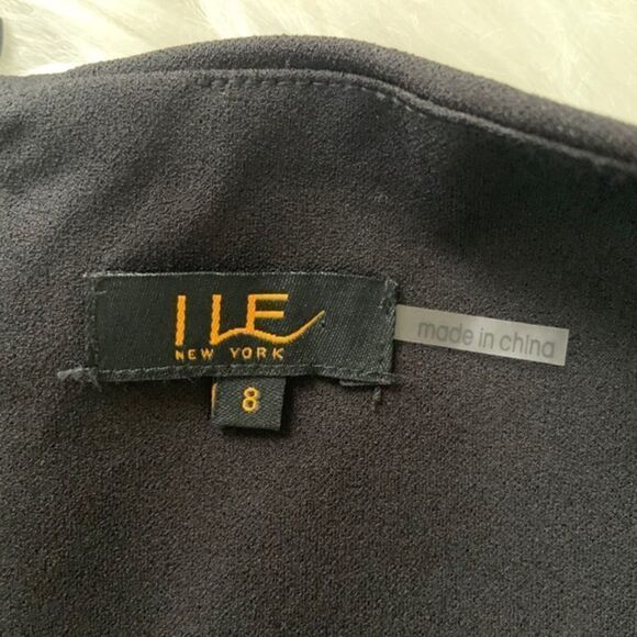 I LE NEW YORK Pearls Beaded Bell Sleeve Dress 8 - Picture 9 of 11